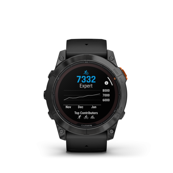 GARMIN Fenix 7X Pro Solar, Schwarz/Schiefergrau, 51mm (010-02778-01)